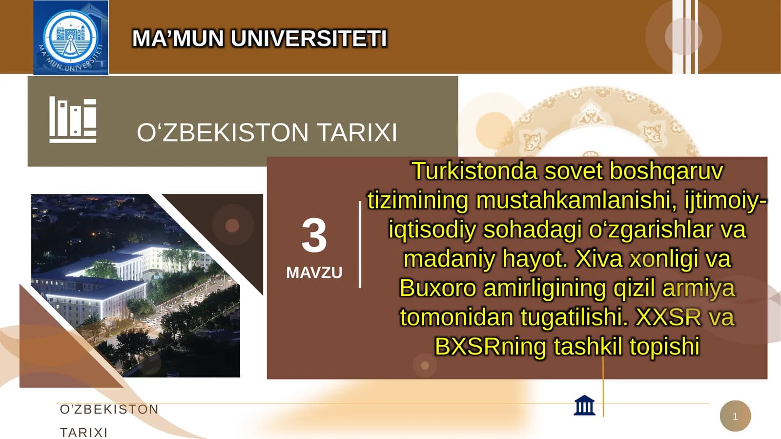 Sovetlar kelgusidamahalliy vatanparvar kuchlarning Turkiston Muxtoriyatiga o‘xshagan xalq hokimiyati boshqaruvini yangidan qayta tiklashiga izn bermaslik uchun sovet hokimiyatchiligiga milliy, mahalliy shakl-shamoyil berishni o‘z oldilariga maqsad qilib qo‘ydilar