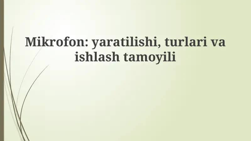 Mikrofon