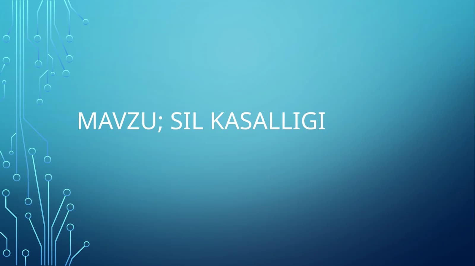 Sil kasalligi