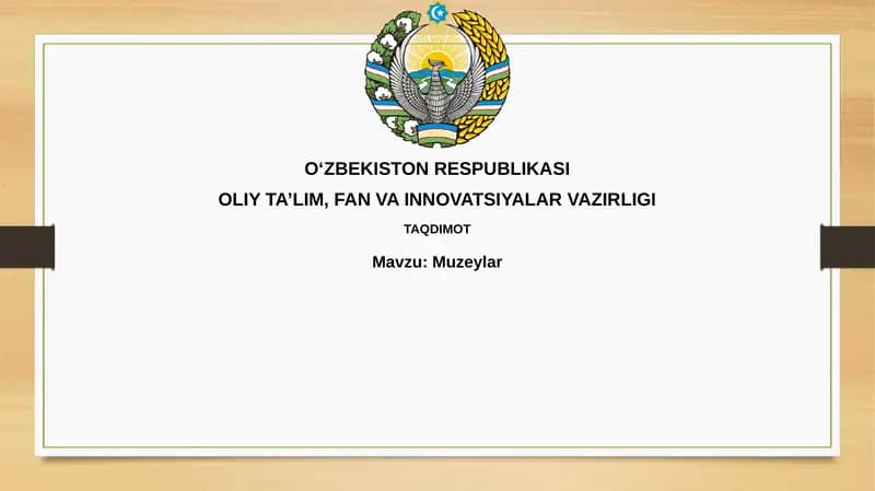Muzeylar