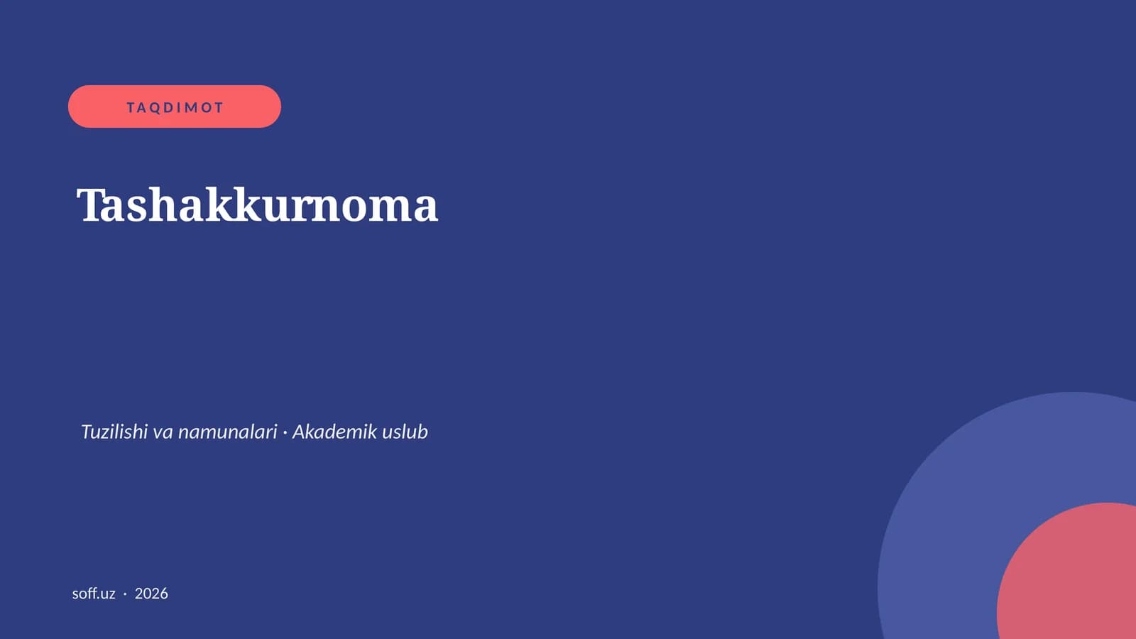 Tashakkurnoma