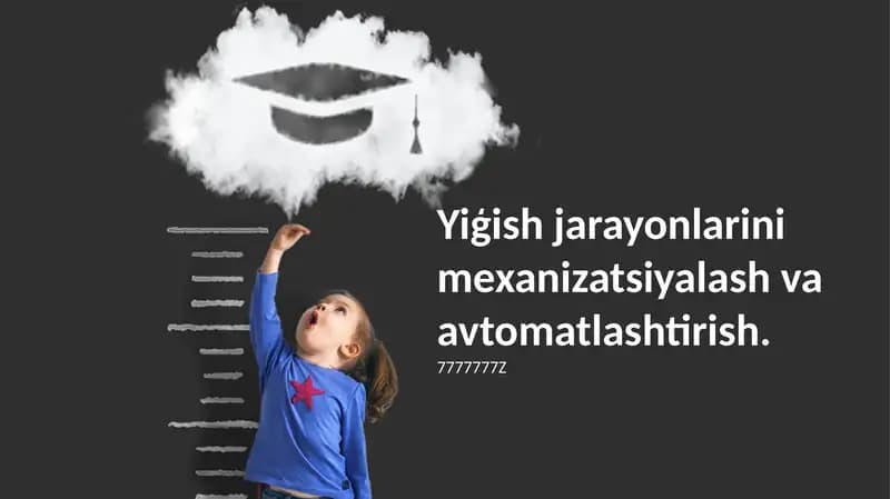 Mexanizatsiya va Avtomatlashtirish