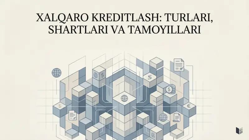 Xalqaro kreditlash: turlari, shartlari va tamoyillari nomli 17 betlik taqdimot