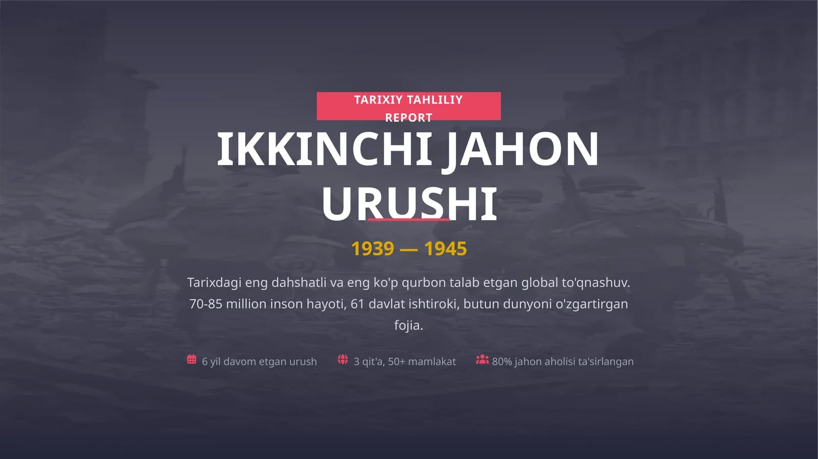 IKKINCHI JAHON URUSHI