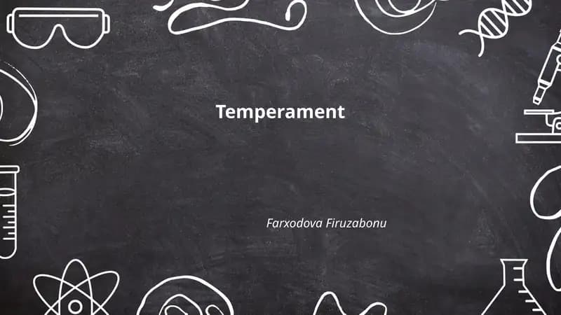 Temperament
