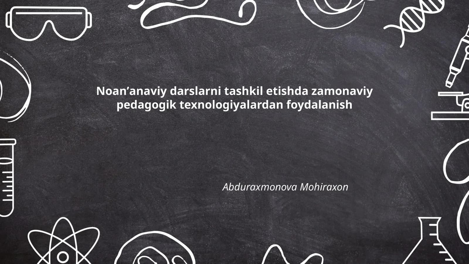 Zamonaviy Pedagogik Texnologiyalar