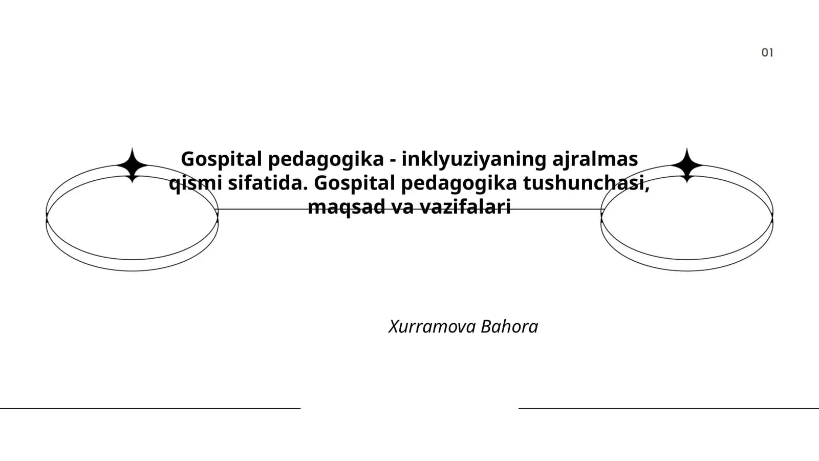 Gospital pedagogika - inklyuziyaning ajralmas qismi sifatida