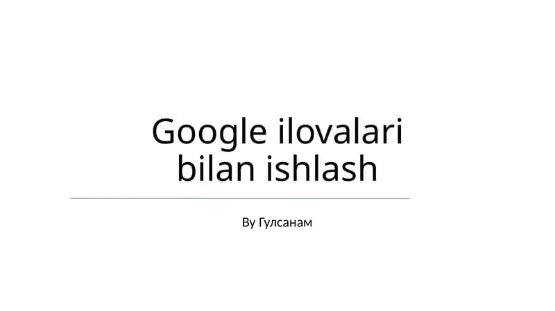 Google Kalendari: Jadvalni mukammal boshqarish