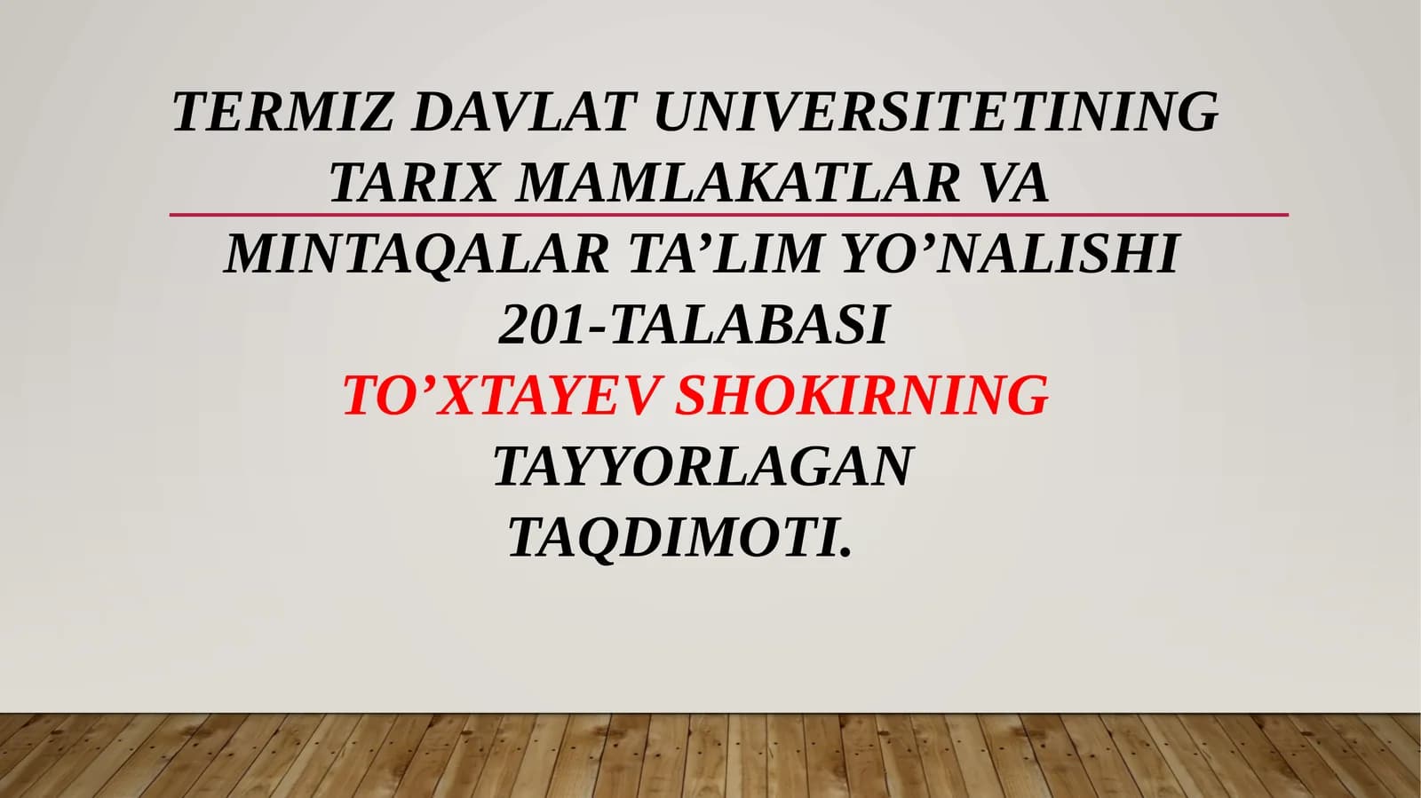 Buxoro amirligida mansablar