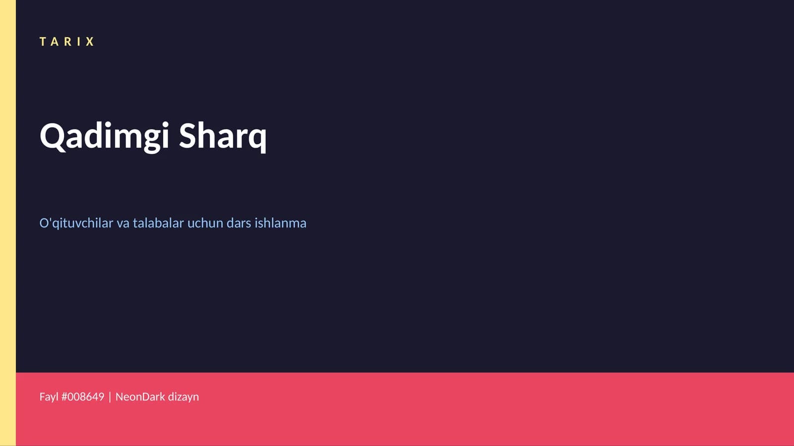Qadimgi Sharq