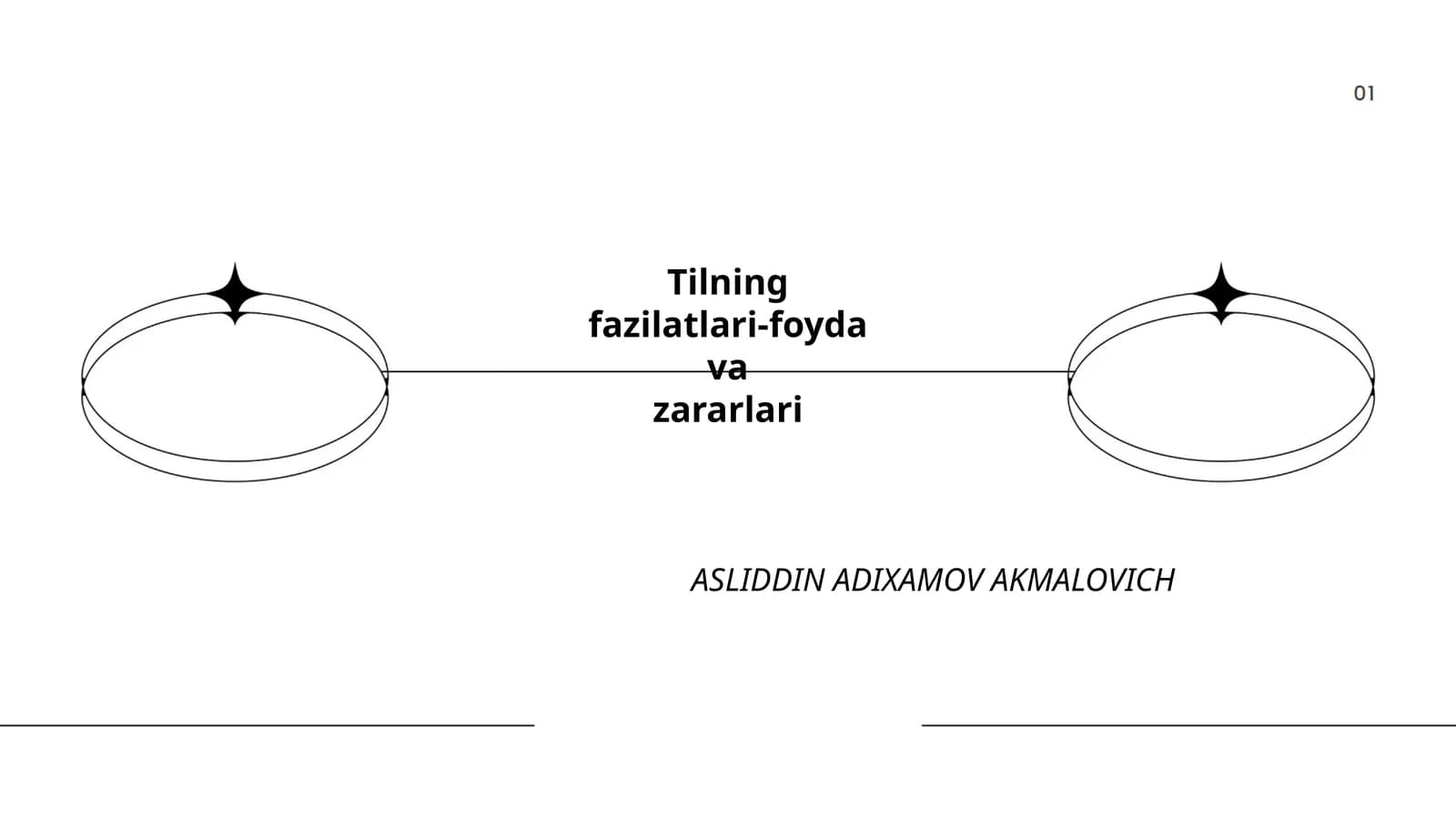 Tilning fazilatlari-foyda va zararlari