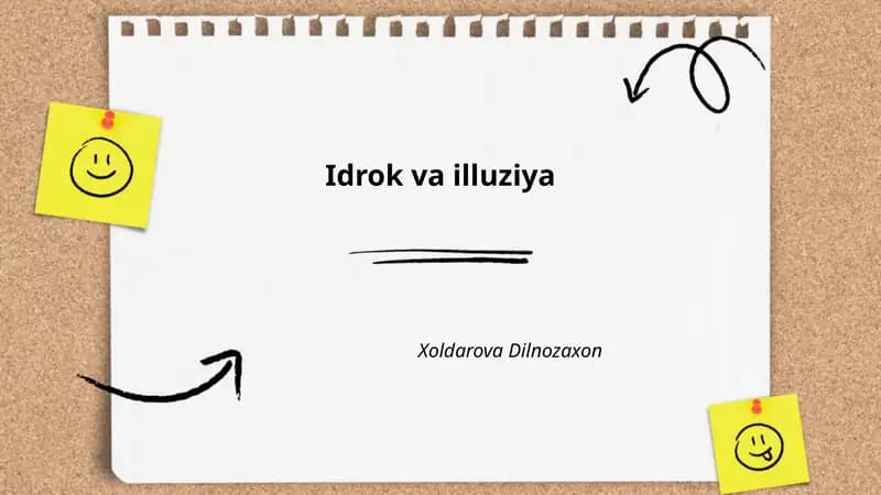 Idrok va Illuziya