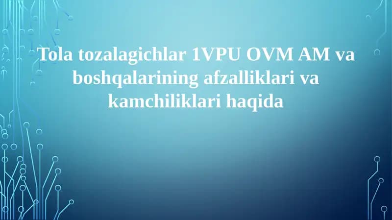 Tola 1VPU OVM AM