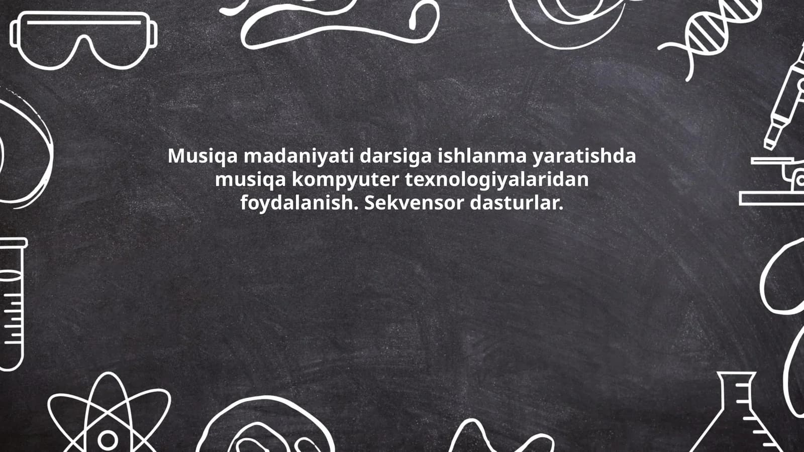 Musiqa madaniyati darsiga ishlanma yaratishda musiqa kompyuter texnologiyalaridan foydalanish. Sekvensor dasturlar