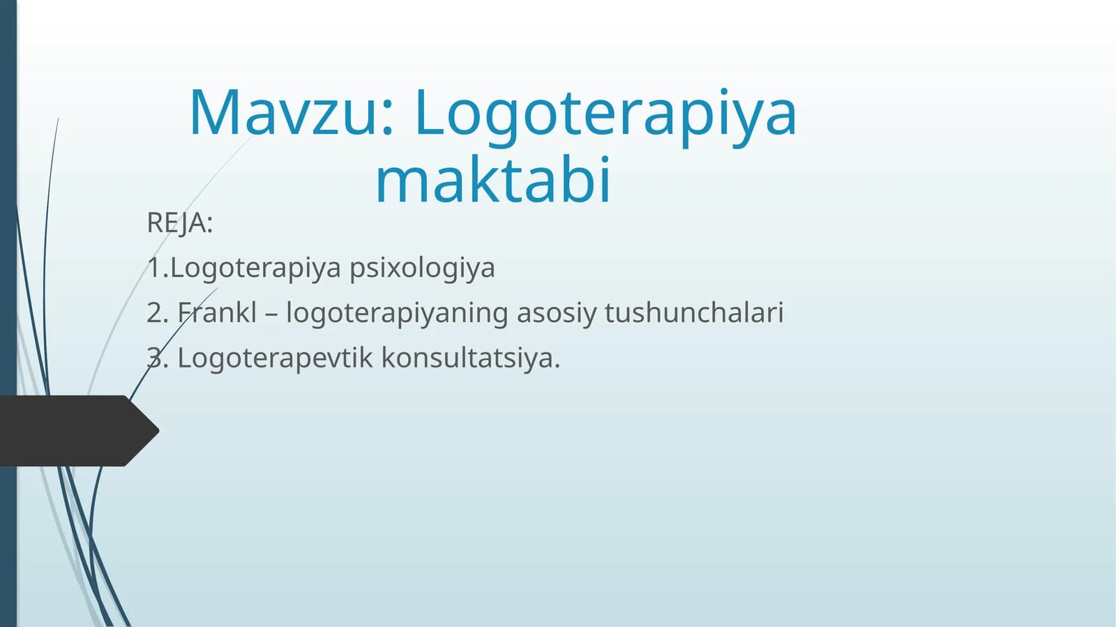 Logoterapiya maktabi