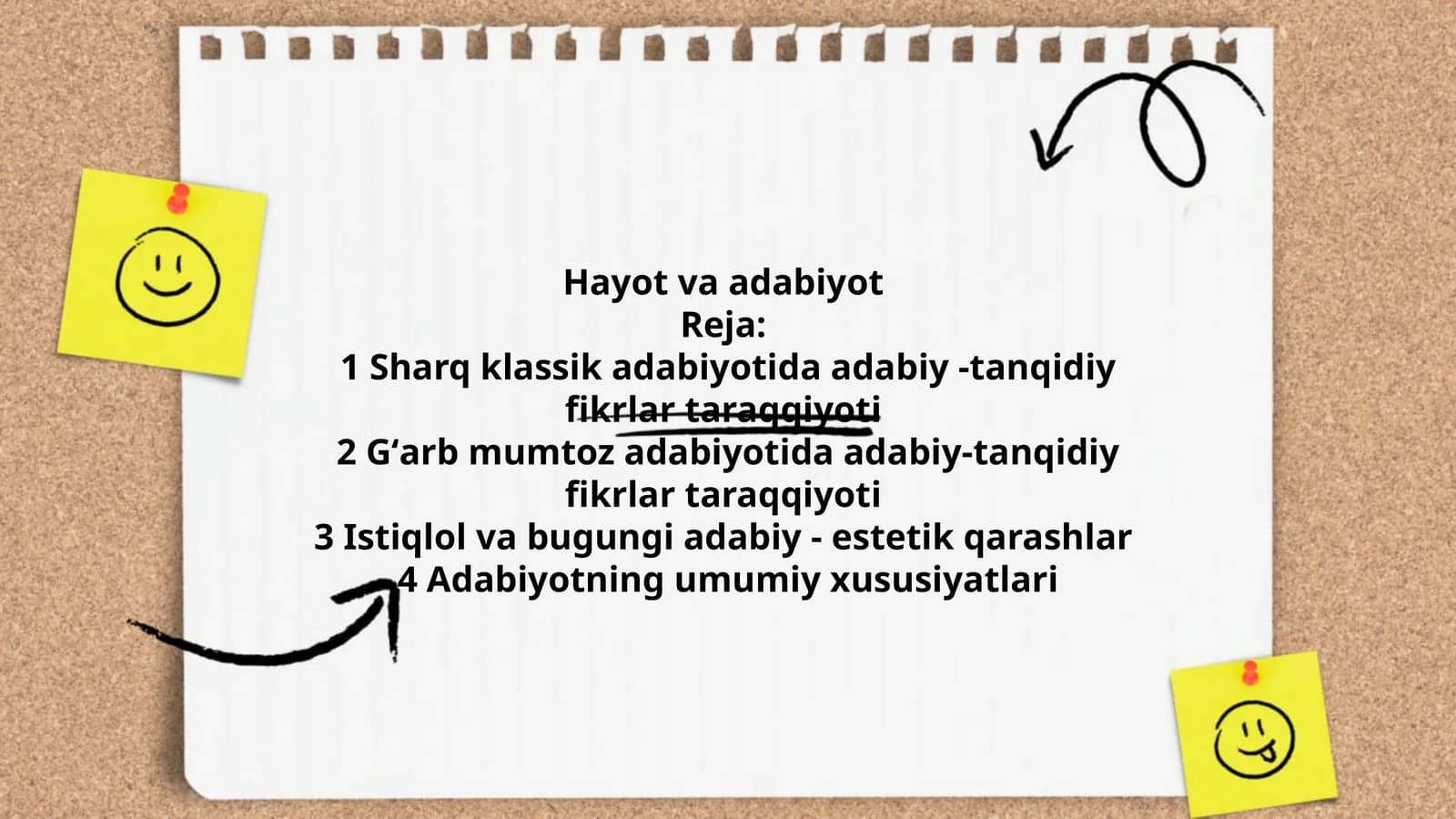 Hayot va adabiyot