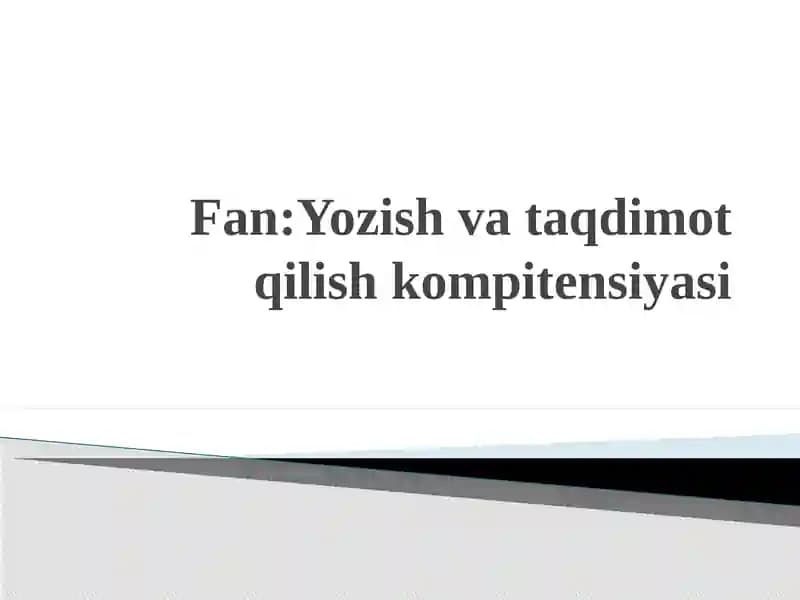 Maqolada mualliflar ro`yxati,anotatsiya, kalit so`zlarini shakllantirish