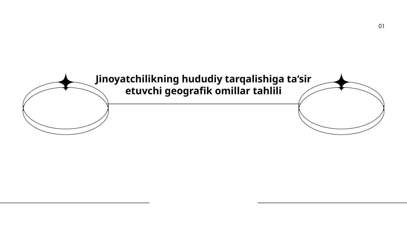 Jinoyatchilikning hududiy tarqalishiga ta‘sir etuvchi geografik omillar tahlili