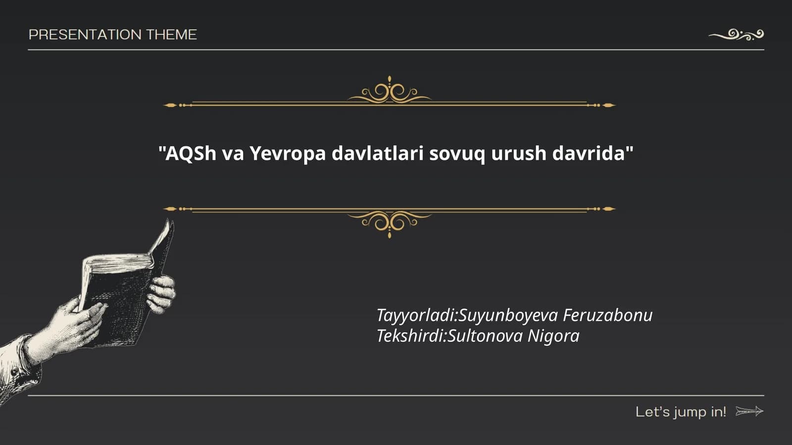 AQSh va Yevropa davlatlari sovuq urush davrida