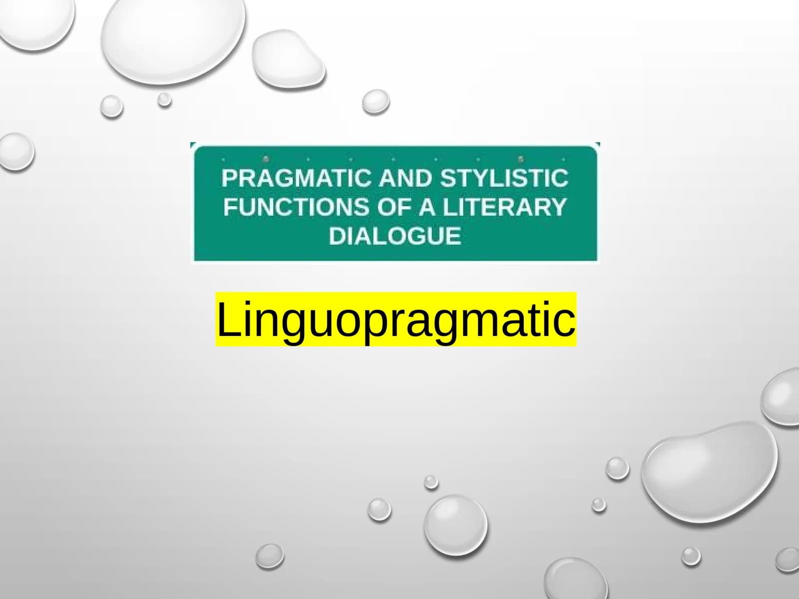 Linguopragmatic