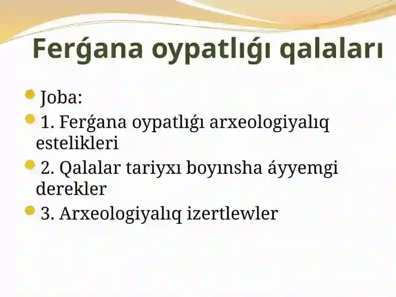 Ferǵanaoypatlıǵı qalaları