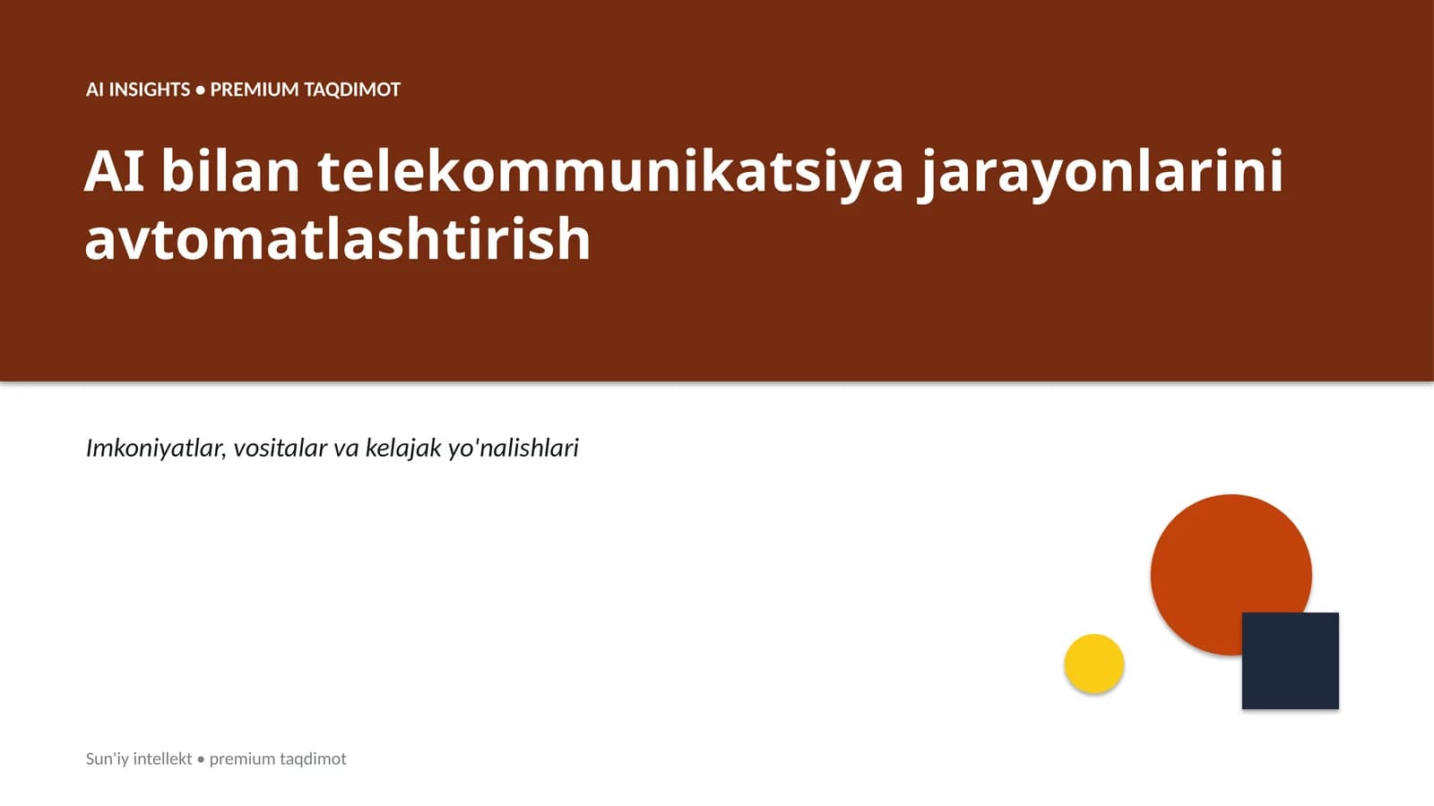 Premium Taqdimot
