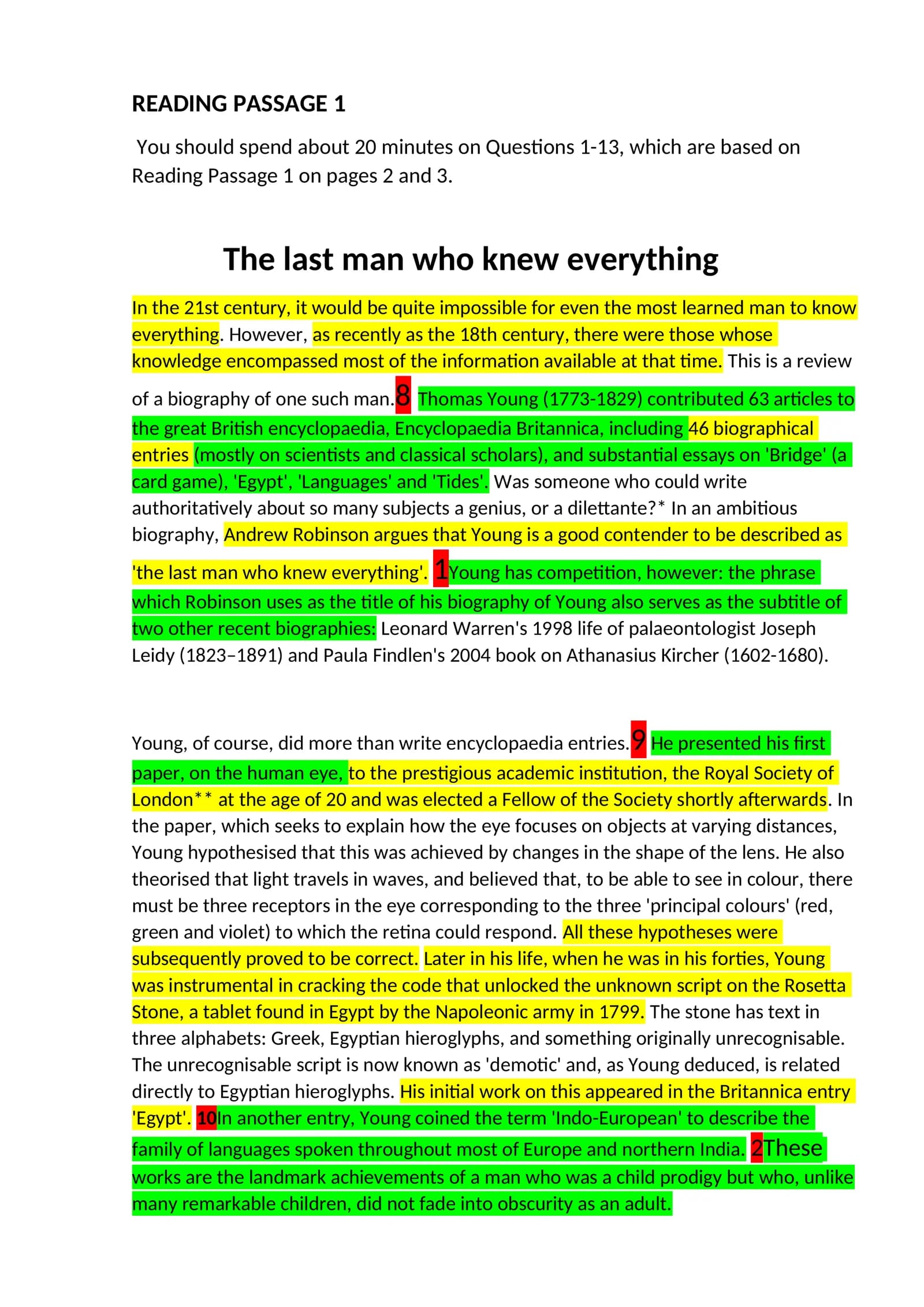The last man who knew everything