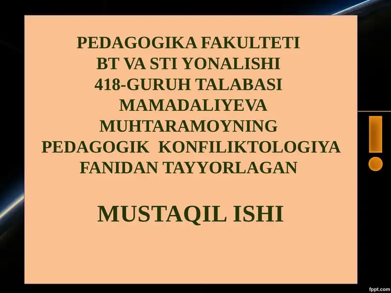 Konfliktologiya inson haqidagi fanlar tizimida