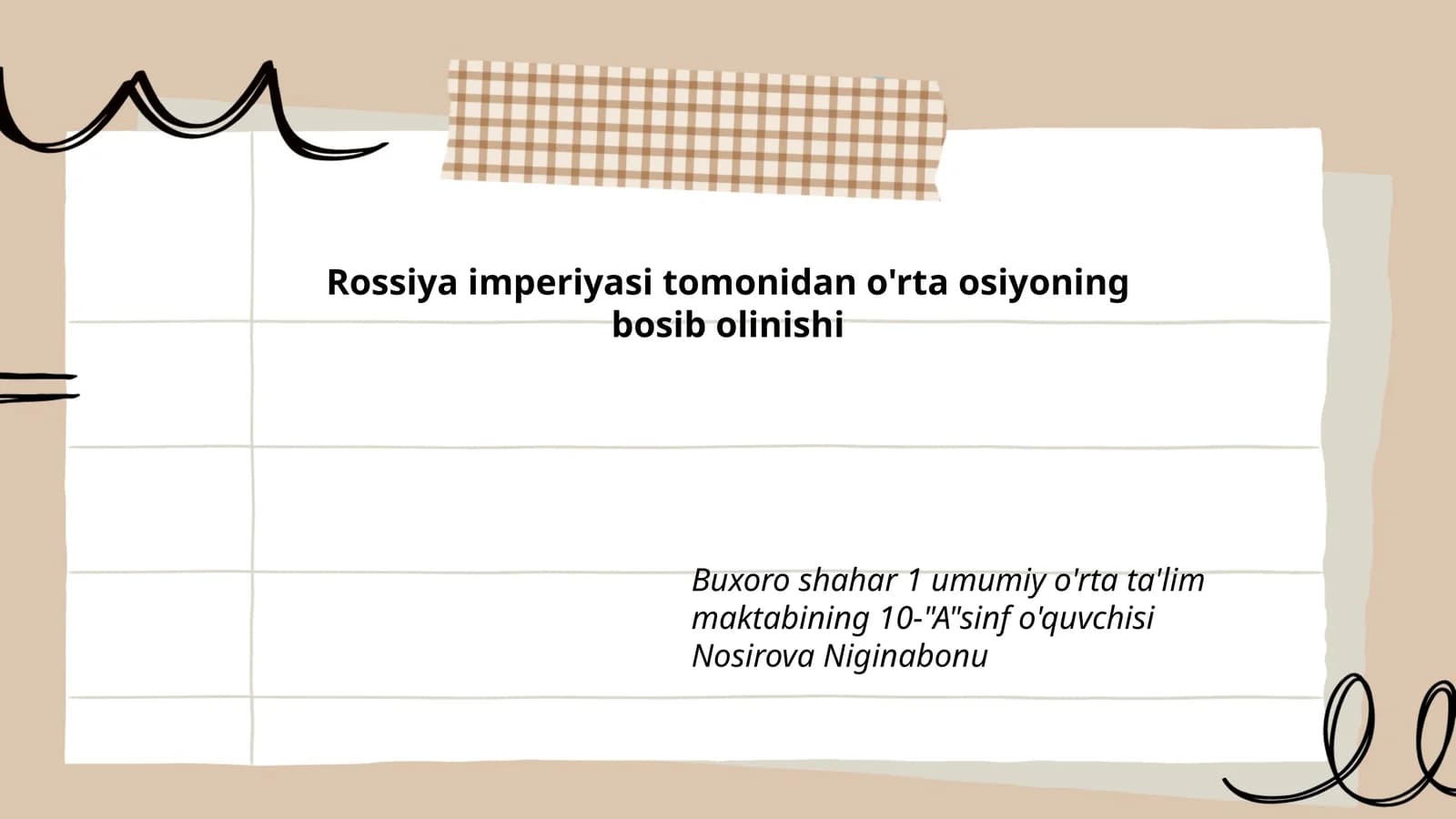 Buxoro shahar 1 umumiy o'rta ta'lim maktabi