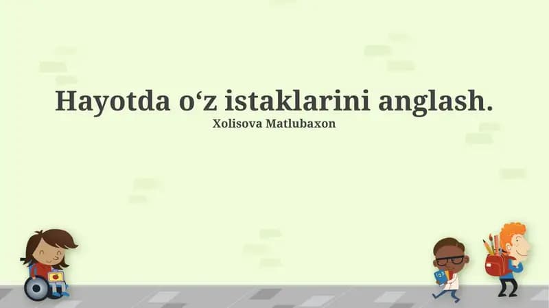 Xolisova Matlubaxon