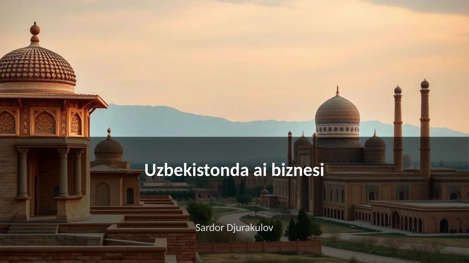 Uzbekistonda AI Biznesi