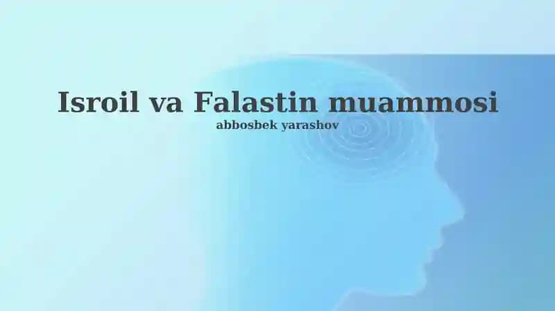 Mojaroning tarixiy ildizlari
