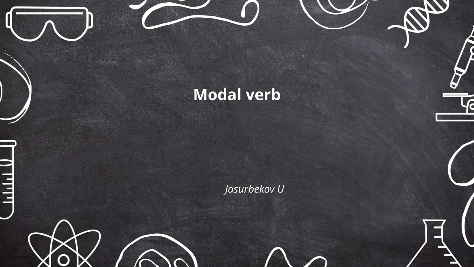 Modal verb