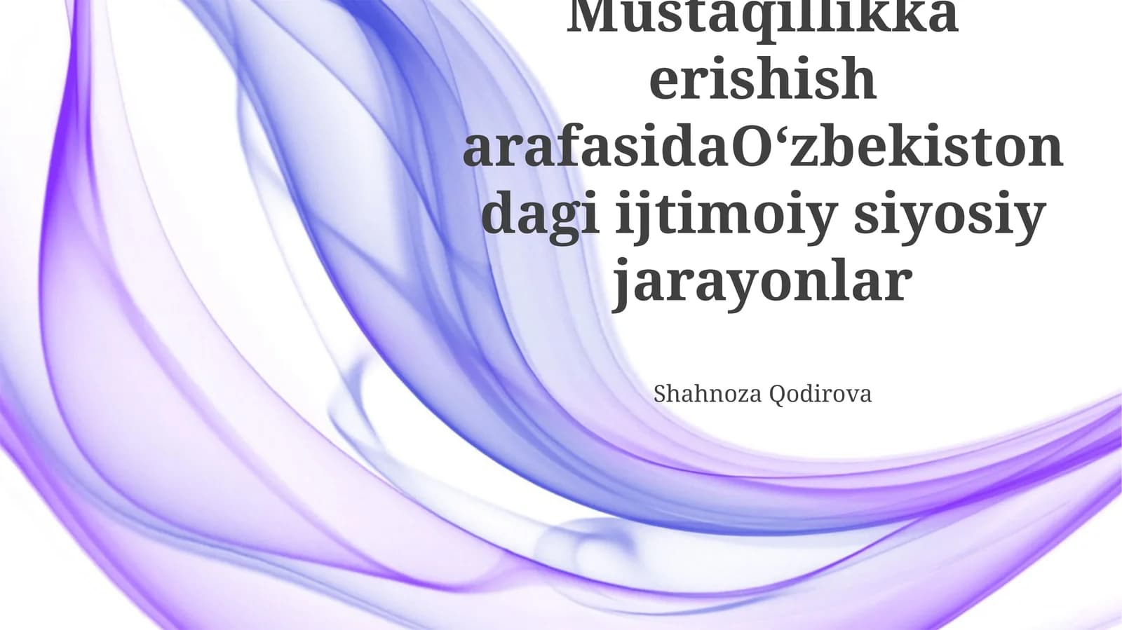 Mustaqillik Arafasida O'zbekistonning Ijtimoiy Hayoti