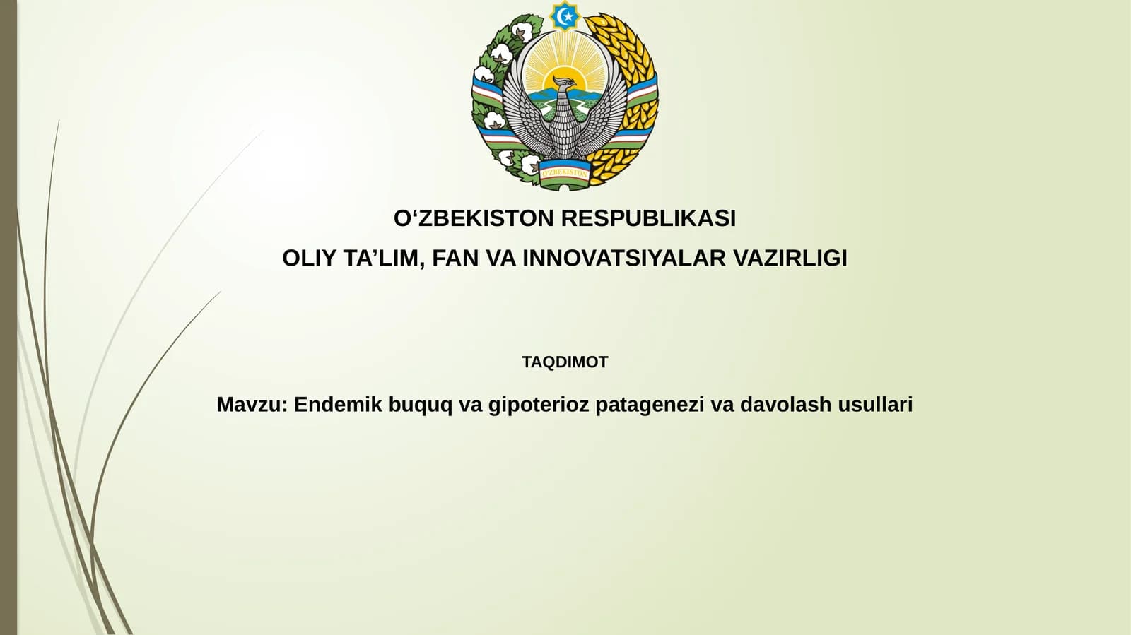 Endemik bo'qoq va gipotireoz: Ta'rif, etiologiya va patogenez