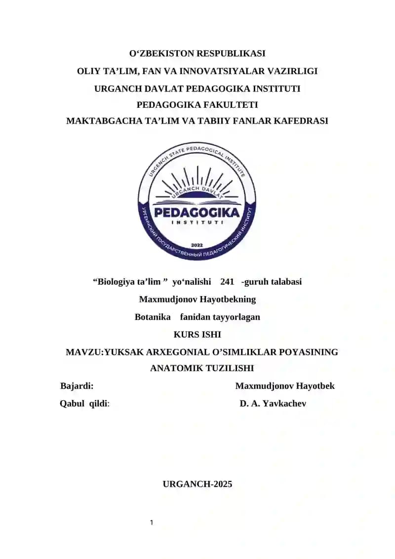 Kurs ishi