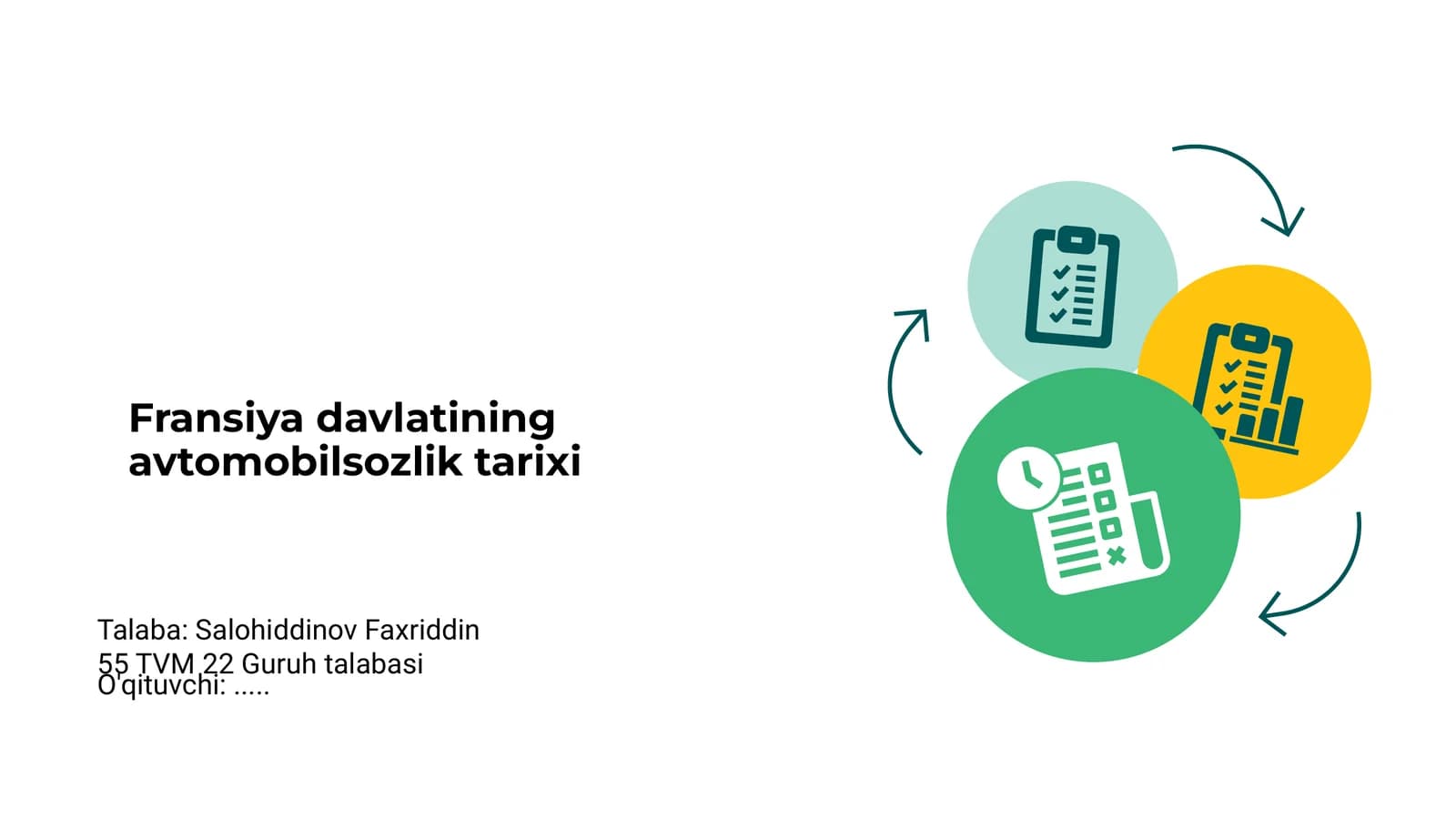 Fransiya davlatining avtomobilsozlik tarixi