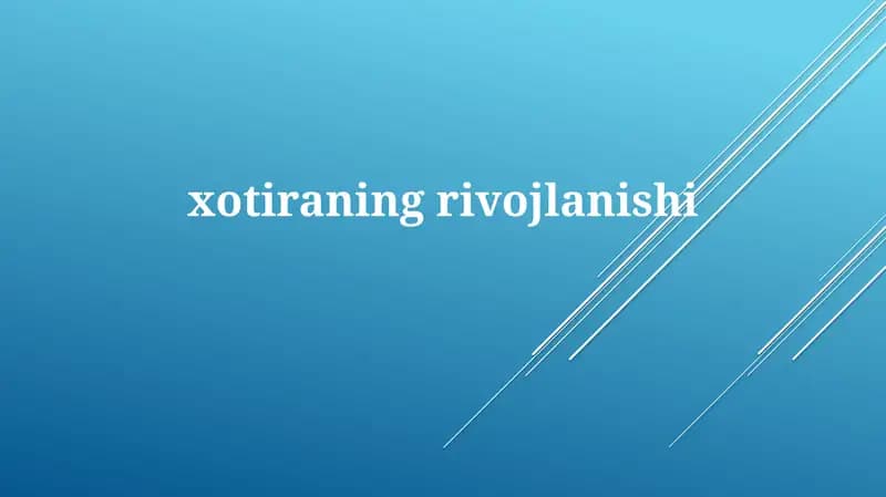 Zamonaviy bog'dorchilik texnologiyalari