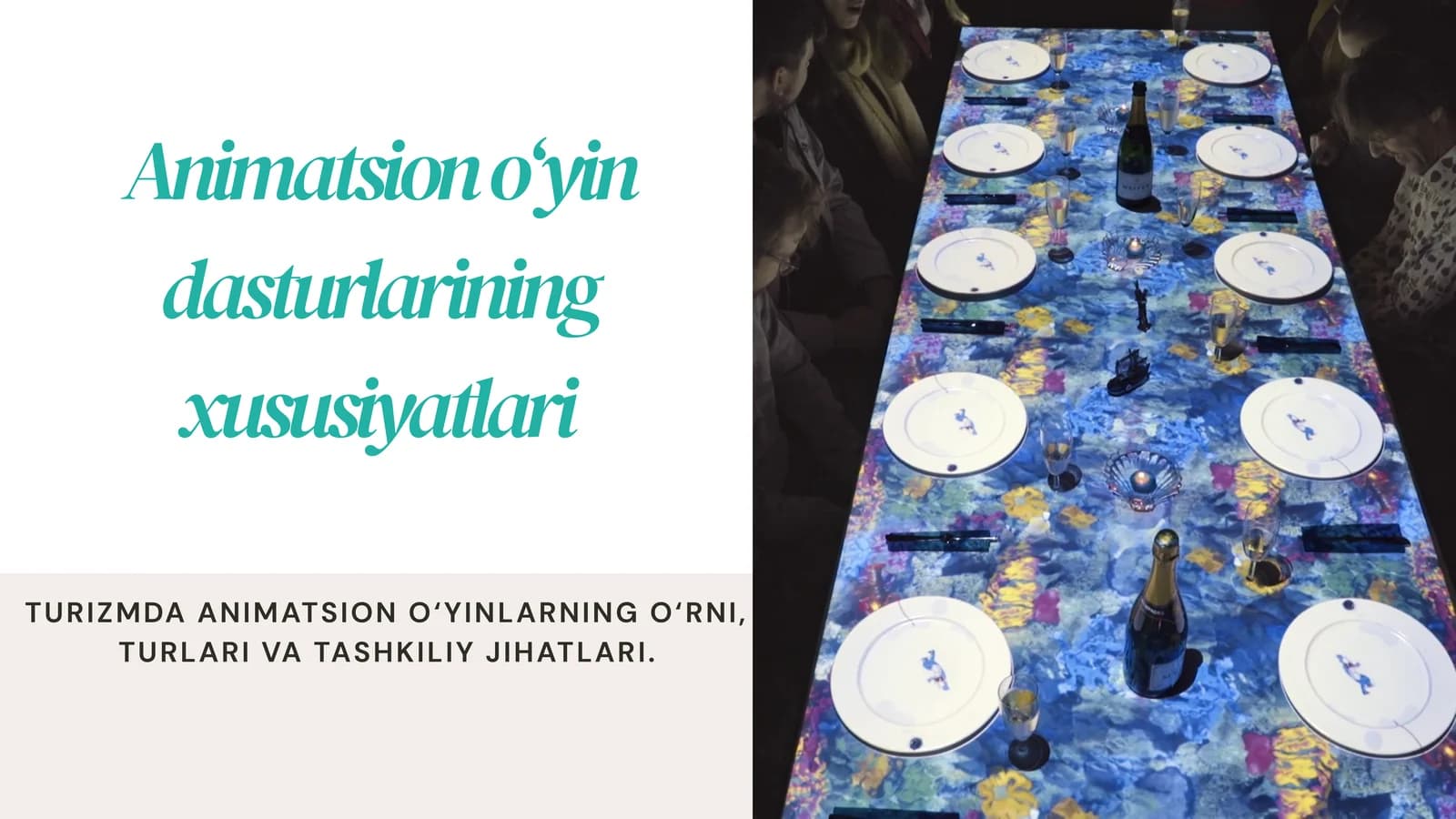 Animatsion o‘yin dasturlarining xususiyatlari