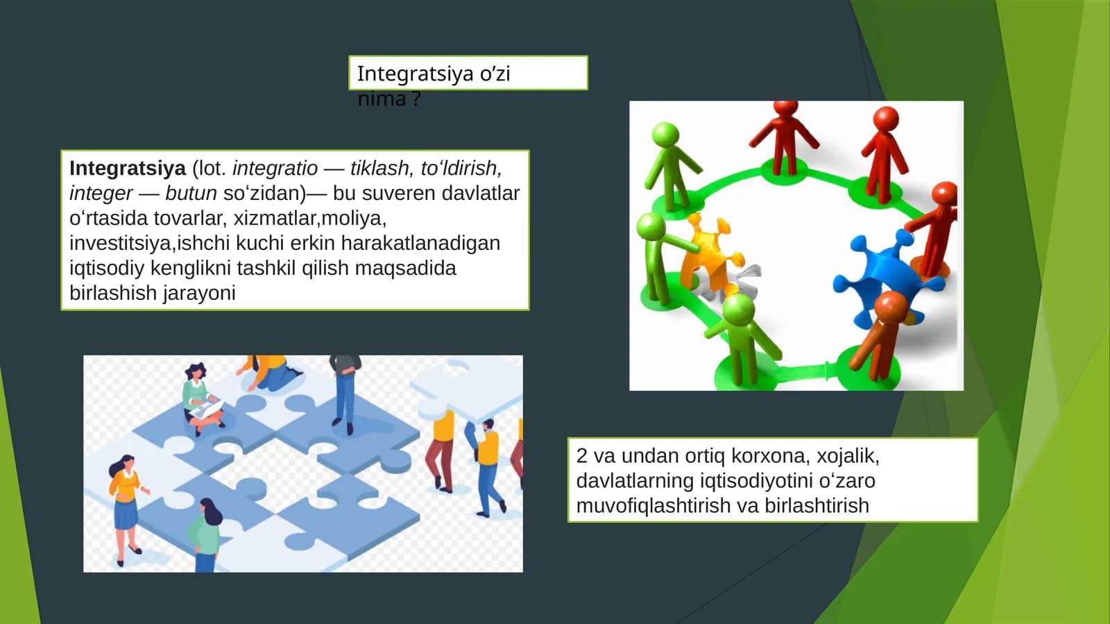 integratsiya tavfsifi