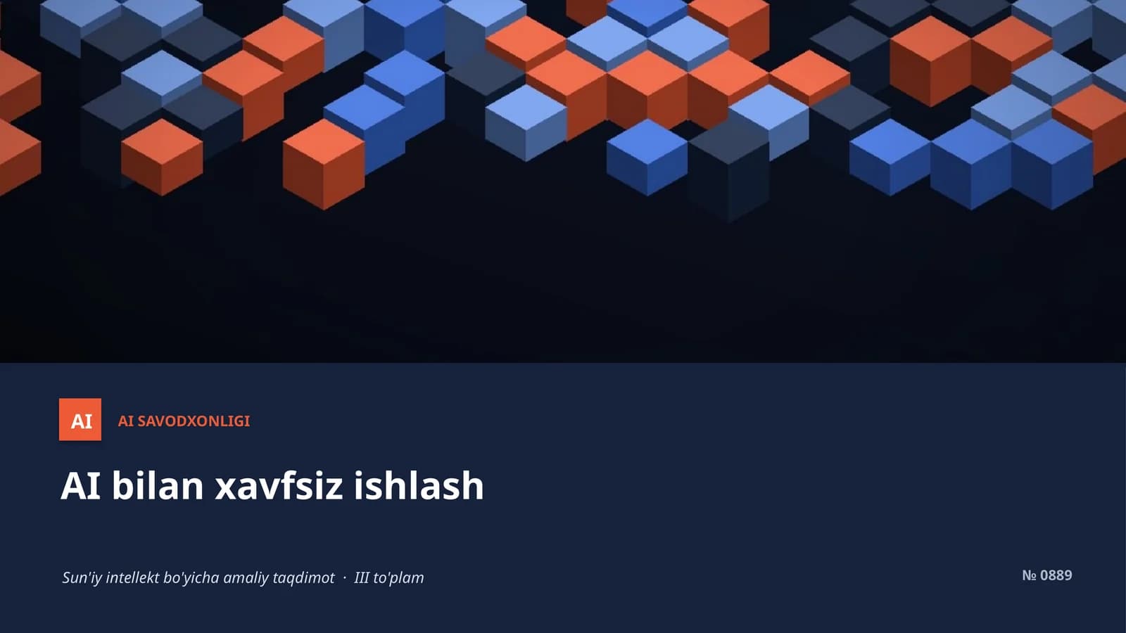 AI SAVODXONLIGI