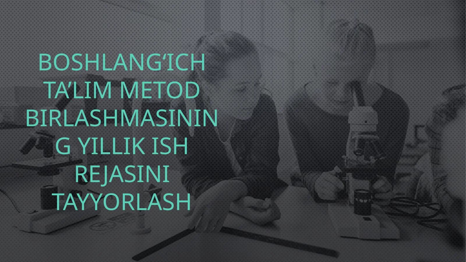 Boshlang‘ich sinflar metod birlashmasining 2025-2026-o‘quv yili uchun tuzgan ISH REJASI
