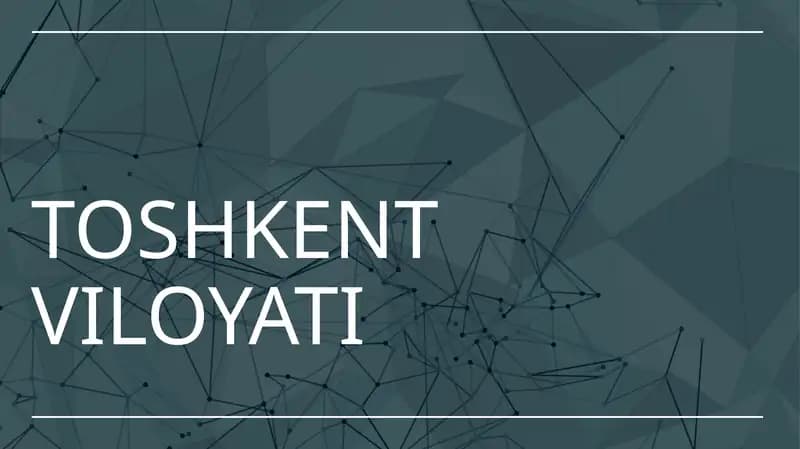 Toshkent Viloyati