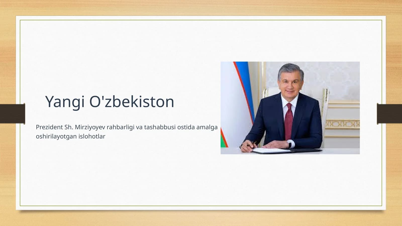 Yangi O'zbekiston