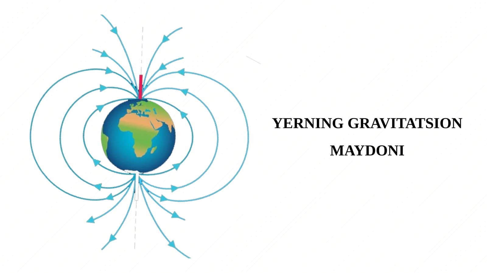 YERNING GRAVITATSION MAYDONI