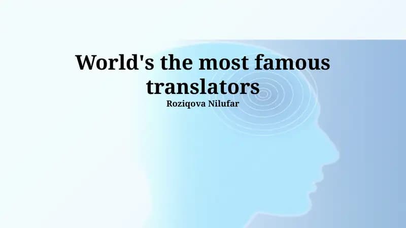 Pioneering Figures in Translation