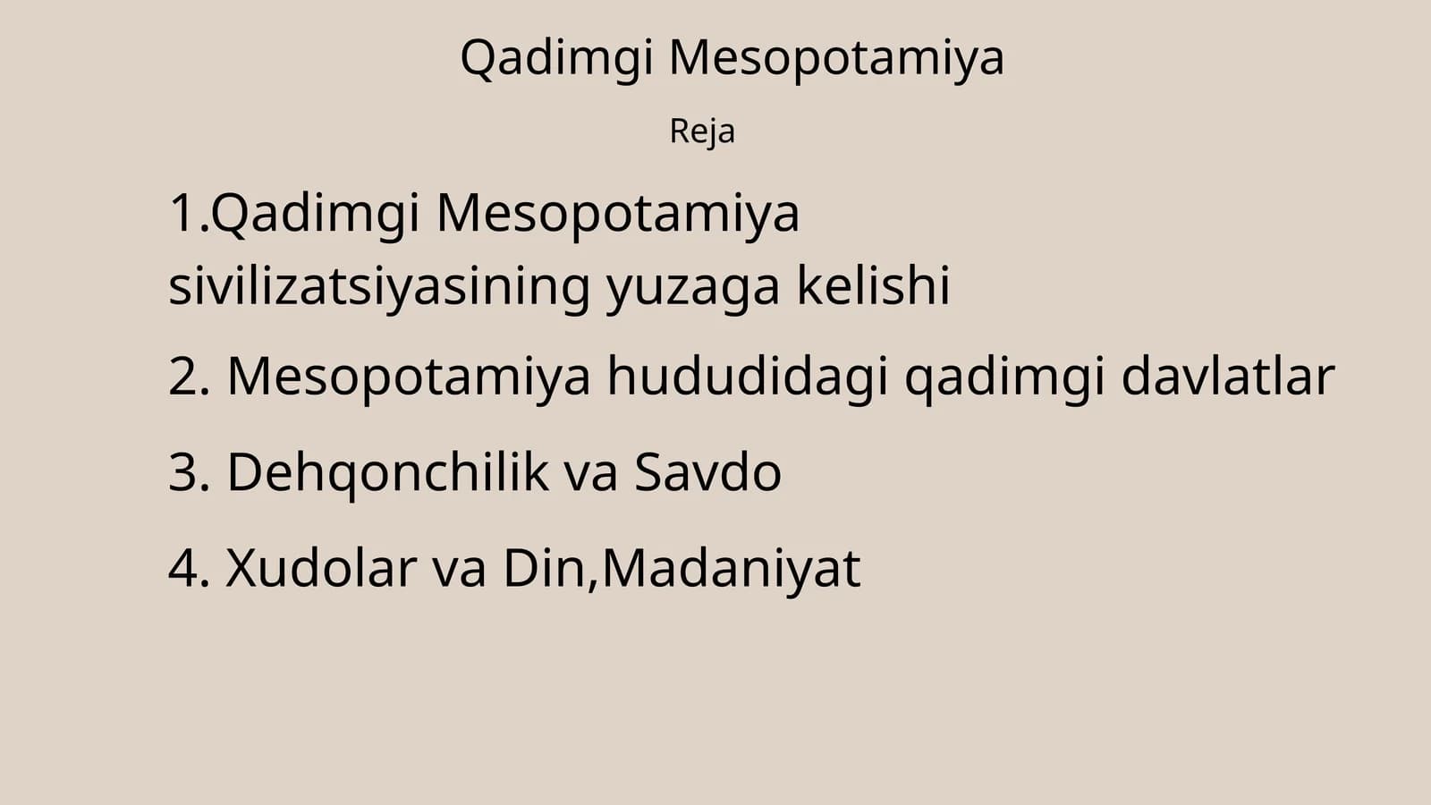 Qadimgi Mesopotamiya