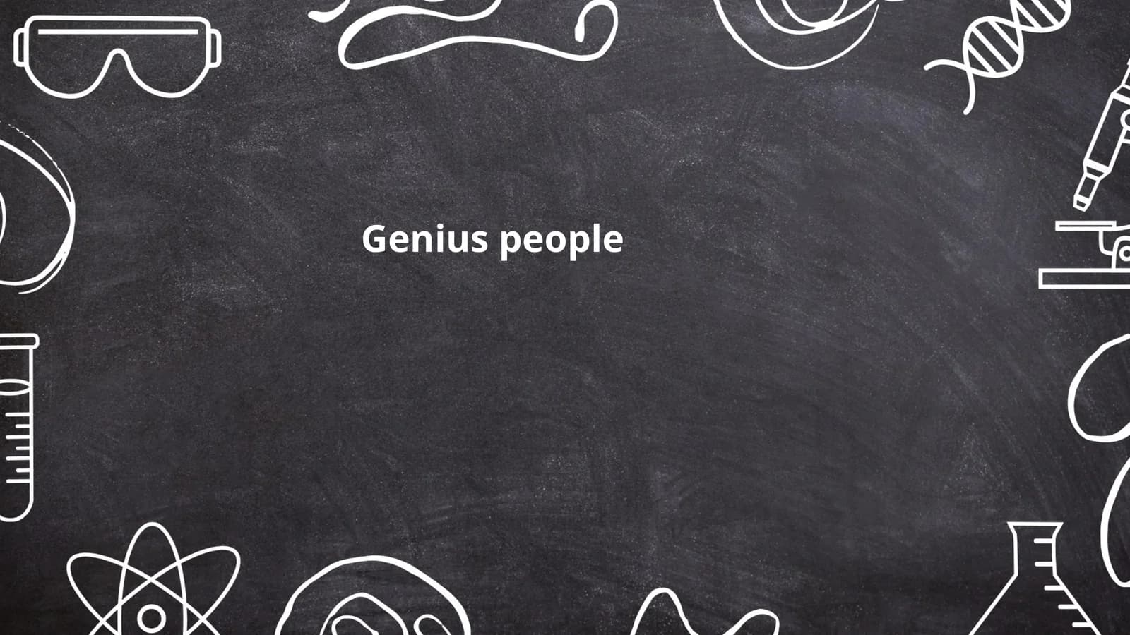 Genius people