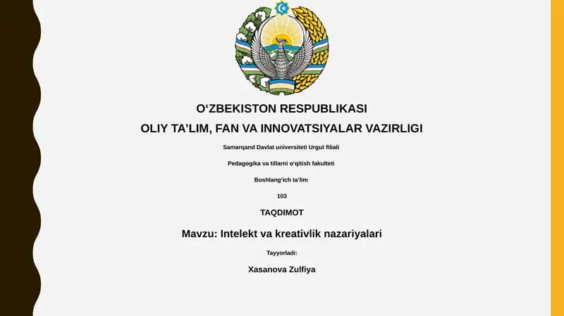Intellekt nazariyalari