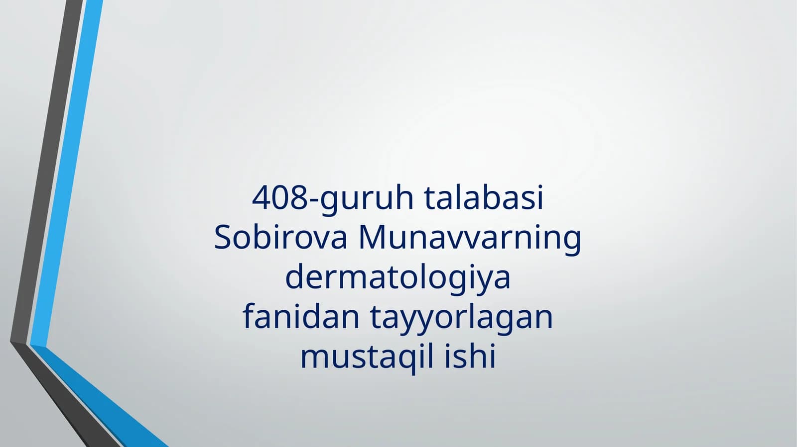 Terining parazitar kasalliklari qiyosiy tashxishi. Zamonaviy diagnostika va davolash yangiliklari